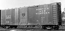 Norfolk & Western B-5 40' Boxcar, with Panel Roof