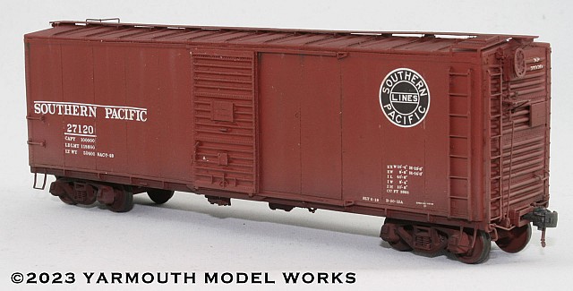 Southern Pacific B-50-12A HO scale resin model kit