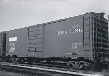 Reading ACF Built Postwar 40' 50-ton Boxcar